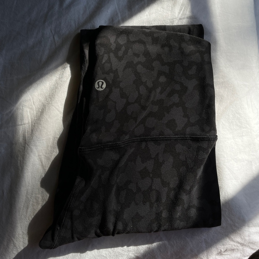 Lululemon leopard print leggings